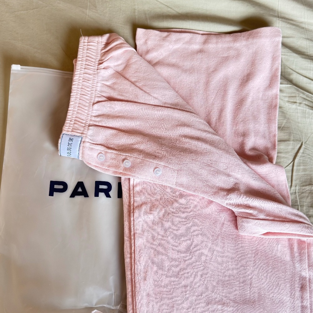 Heart Pointelle Boxer Pants